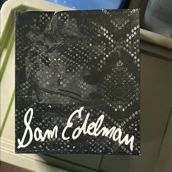 Sam Edelman Midnight Velvet Ankle Boots - Picture 7 of 8